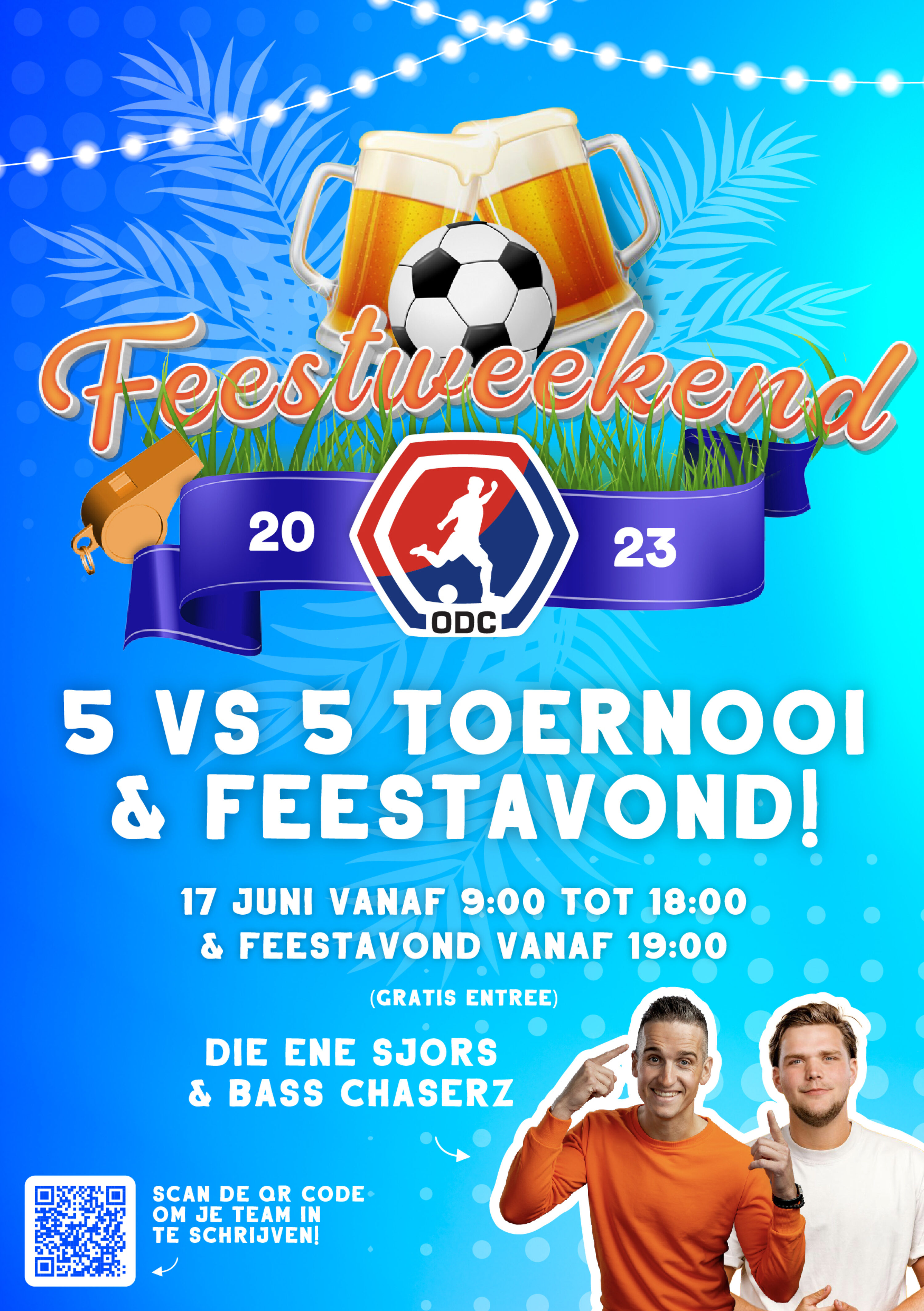 Posters Feest Weekend ODC Boxtel A4 5vs5