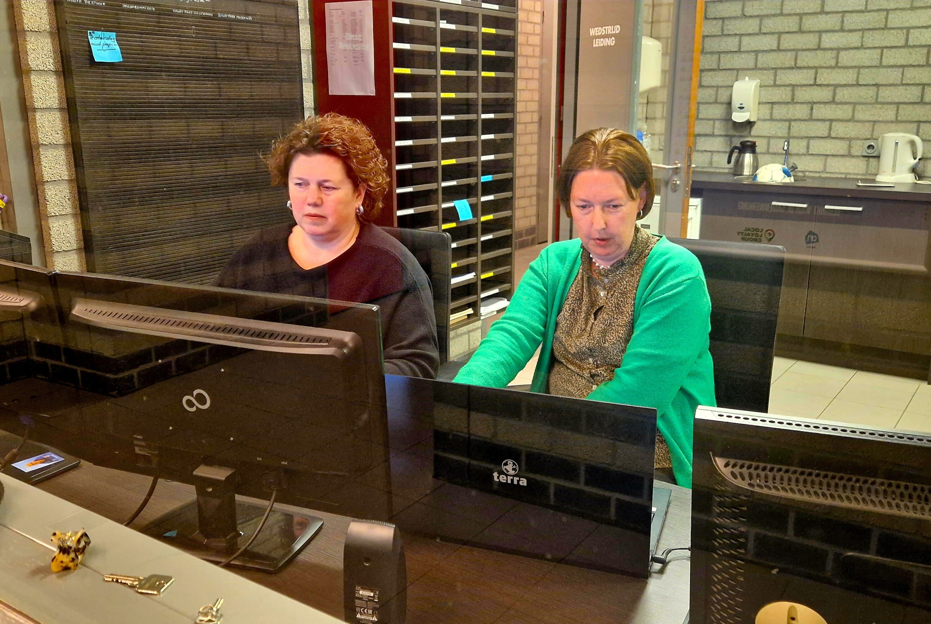 Susan van Erp en Sandra Schoenmakers ODC foto Marc Cleutjens